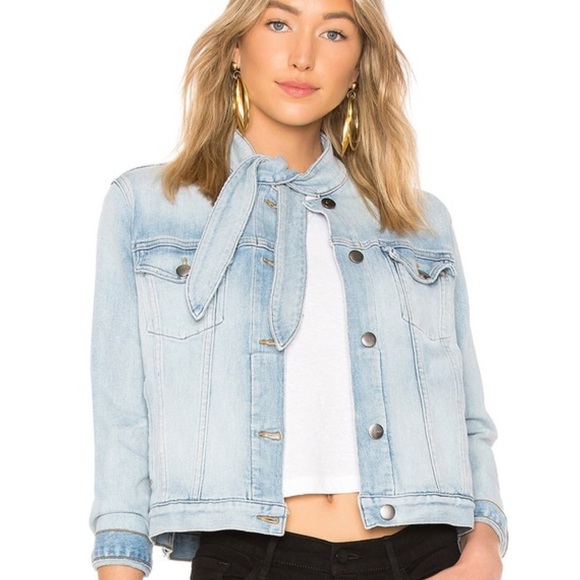 Frame Denim Jackets & Blazers - FRAME tie neck jacket